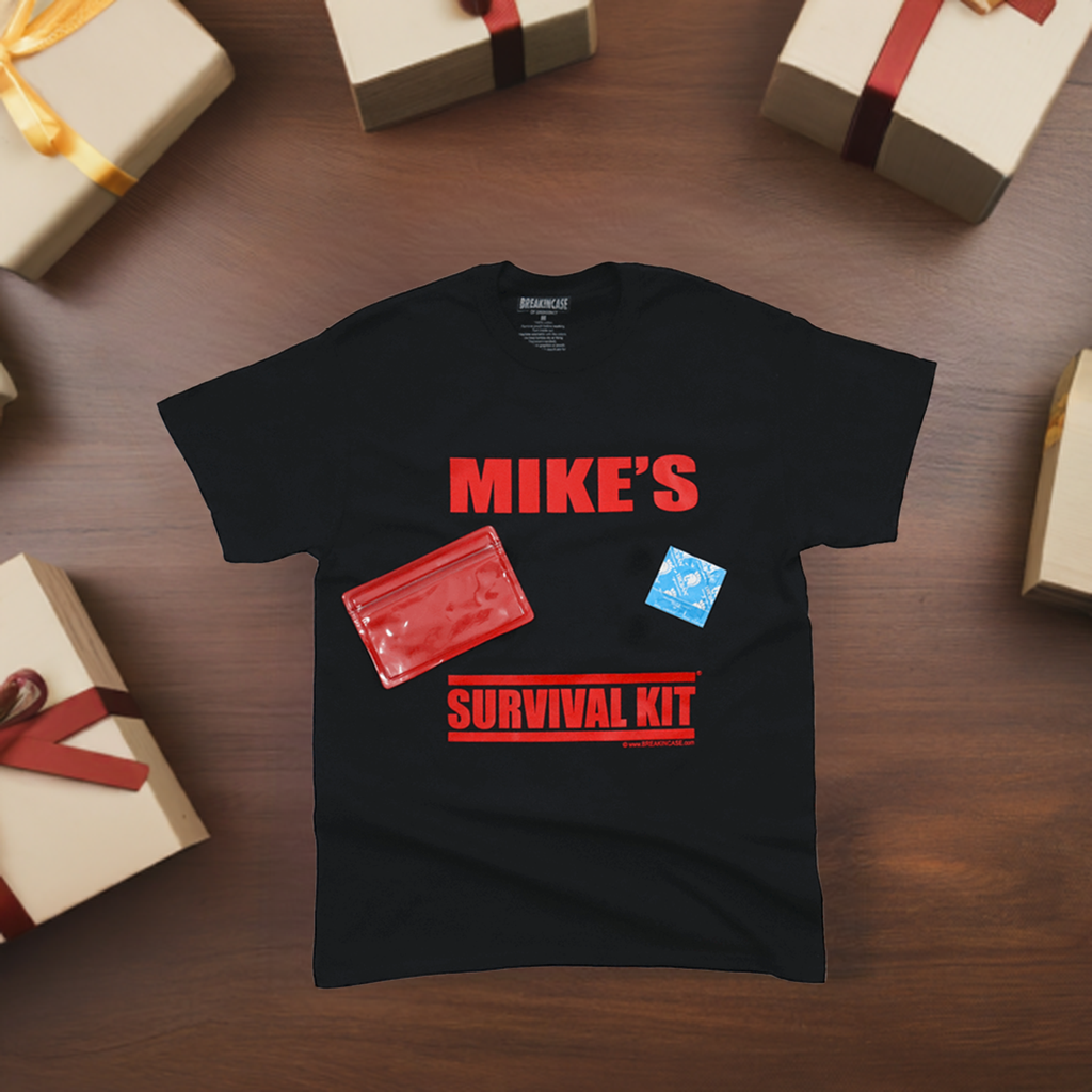 Custom Funny Surival Kit T-shirt